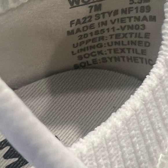 Madewell Eyelet White Multi Knit Sneakers - Picture 5 of 6